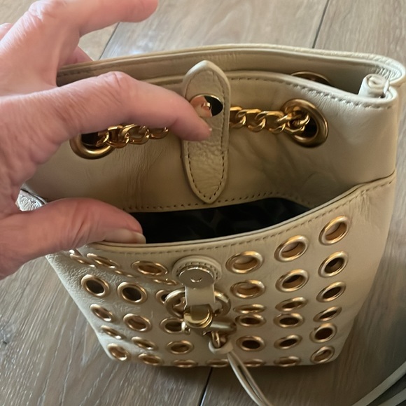NWT Rebecca Minkoff Edie Mini Bucket Bag with Eyelets - Picture 10 of 15